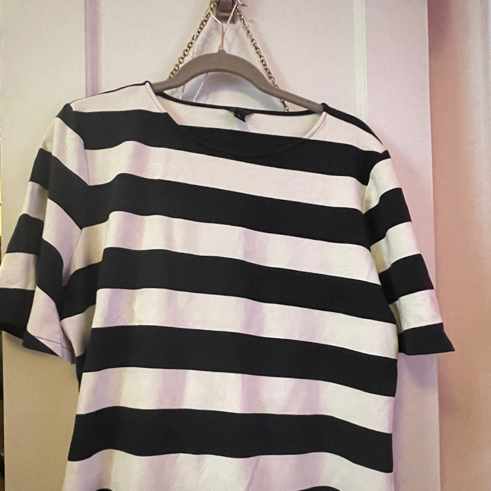 Ann Taylor striped top, size XL